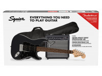 Fender Squier Stratocaster Affinity HSS Charcoal Frost Metallic